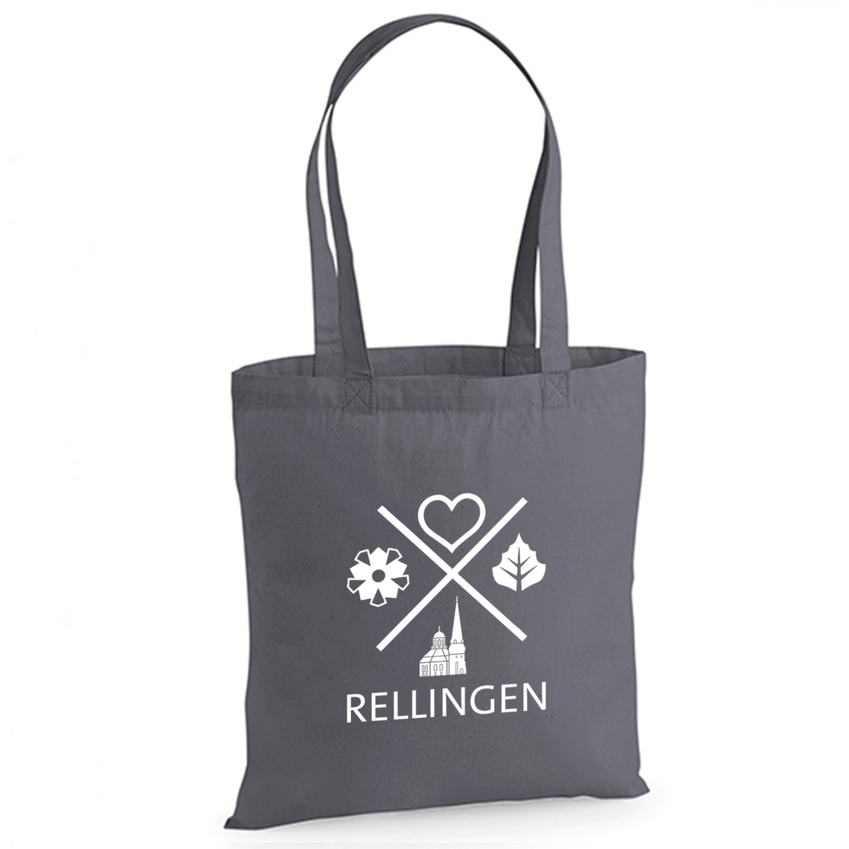 Rellingen Logo - Jutebeutel - Aus - PRINTzip