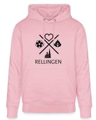 Hoodie mit Rellingen Logo - Aus-PRINTzip