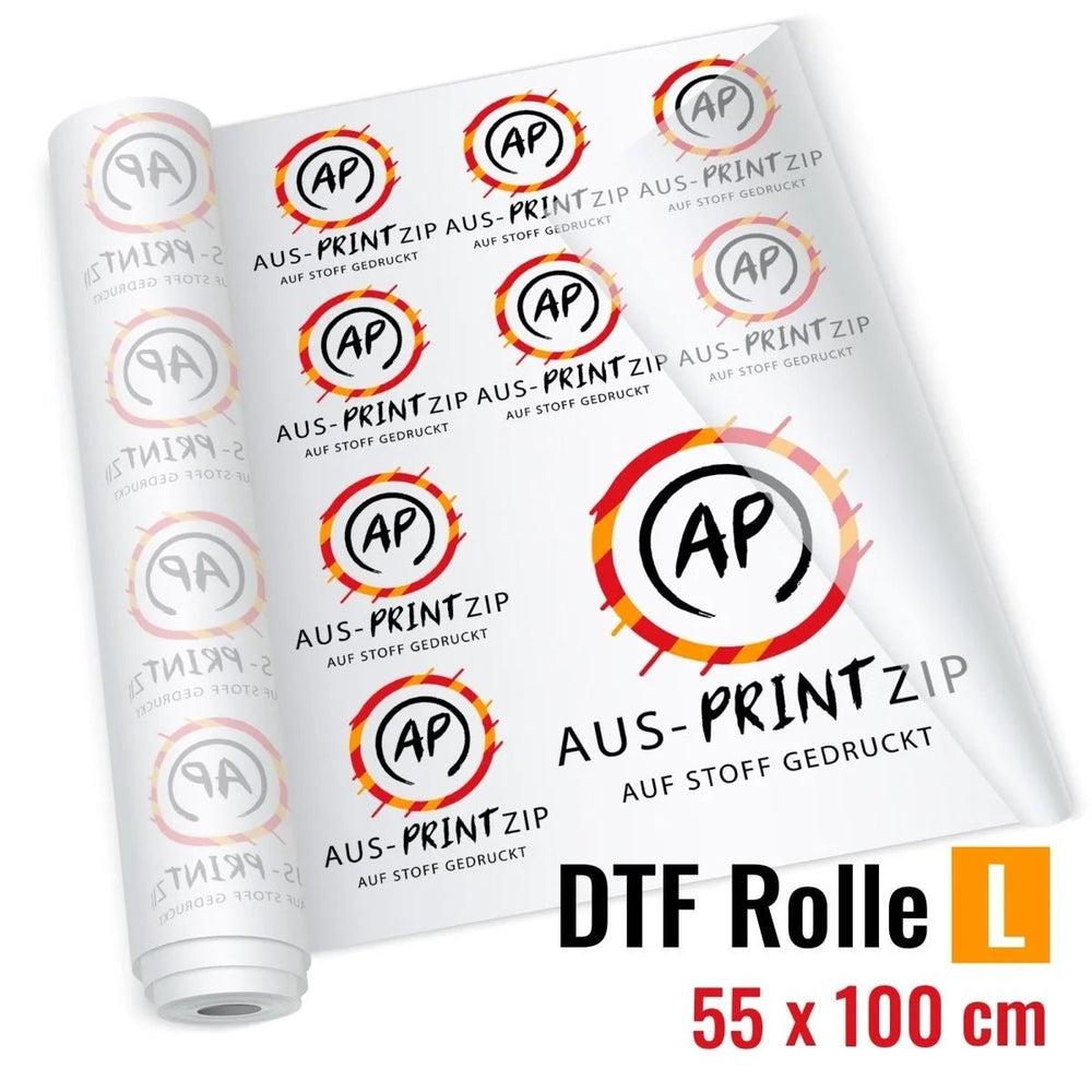 DTF DRUCK Rolle L mit 55 x 100 cm - AusPRINTzip