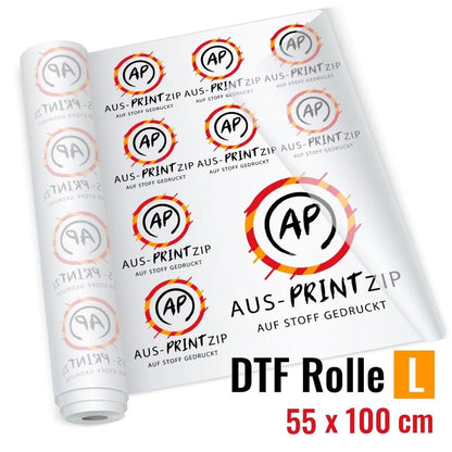 DTF DRUCK Rolle L mit 55 x 100 cm - AusPRINTzip