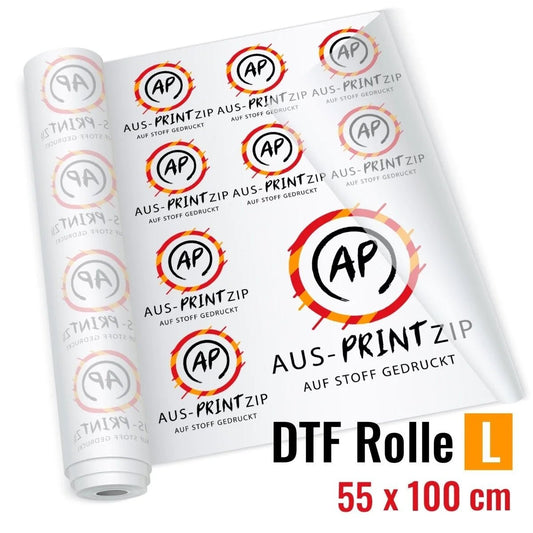 DTF DRUCK Rolle L mit 55 x 100 cm - AusPRINTzip