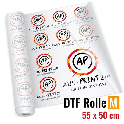 DTF DRUCK Rolle M mit 55 x 50 cm - AusPRINTzip