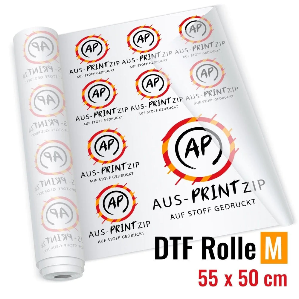 DTF DRUCK Rolle M mit 55 x 50 cm - AusPRINTzip