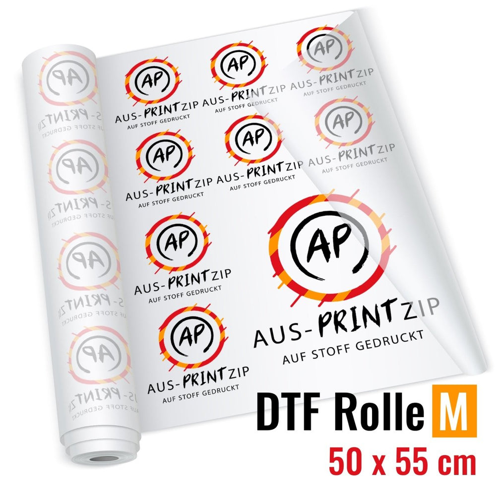 DTF DRUCK Rolle M 55cm x 50cm - Aus - PRINTzip