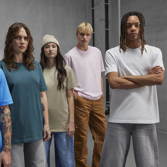 Herren Basic Tshirt - B&C E220 - Aus - PRINTzip