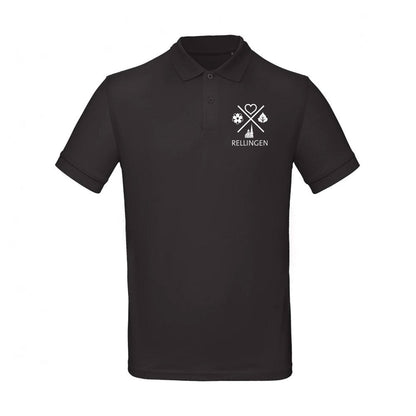 Herren Polo - Shirt „Rellingen Edition“ – mit Gemeindelogo - Aus - PRINTzip