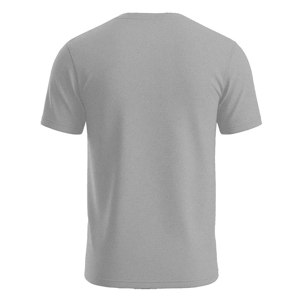 Graues Herren T-Shirt Rückseite zum individuellen Bedrucken