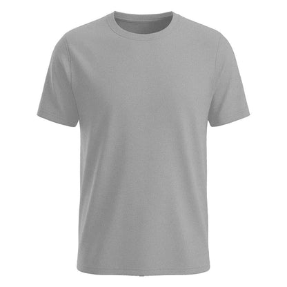 Graues Herren T-Shirt Vorderseite zum individuellen Bedrucken