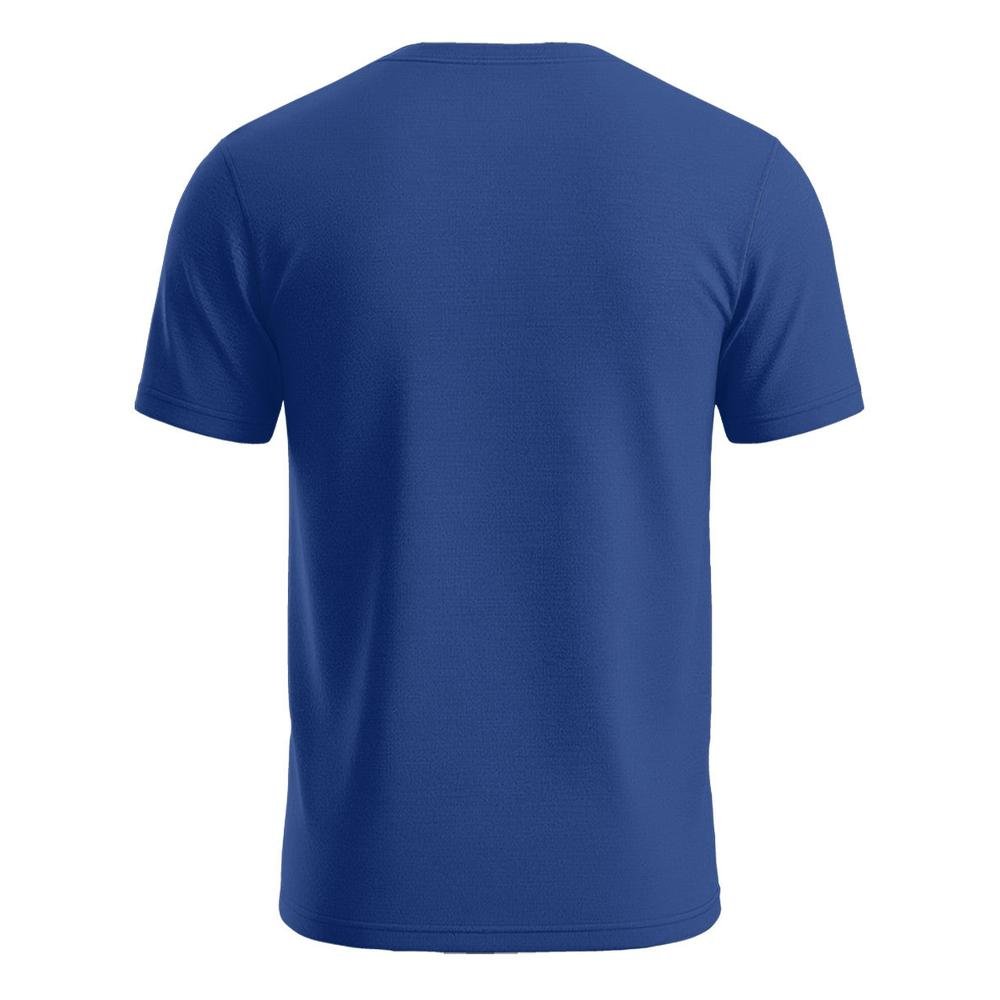 Royalblaues Herren T-Shirt Rückseite zum individuellen Bedrucken