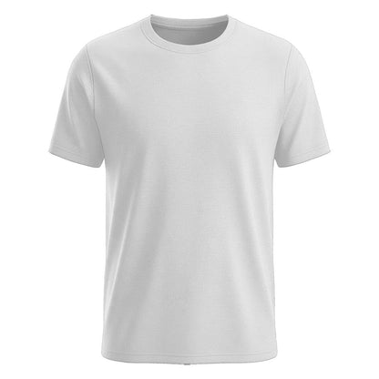 Weißes Herren T-Shirt Vorderseite zum individuellen Bedrucken