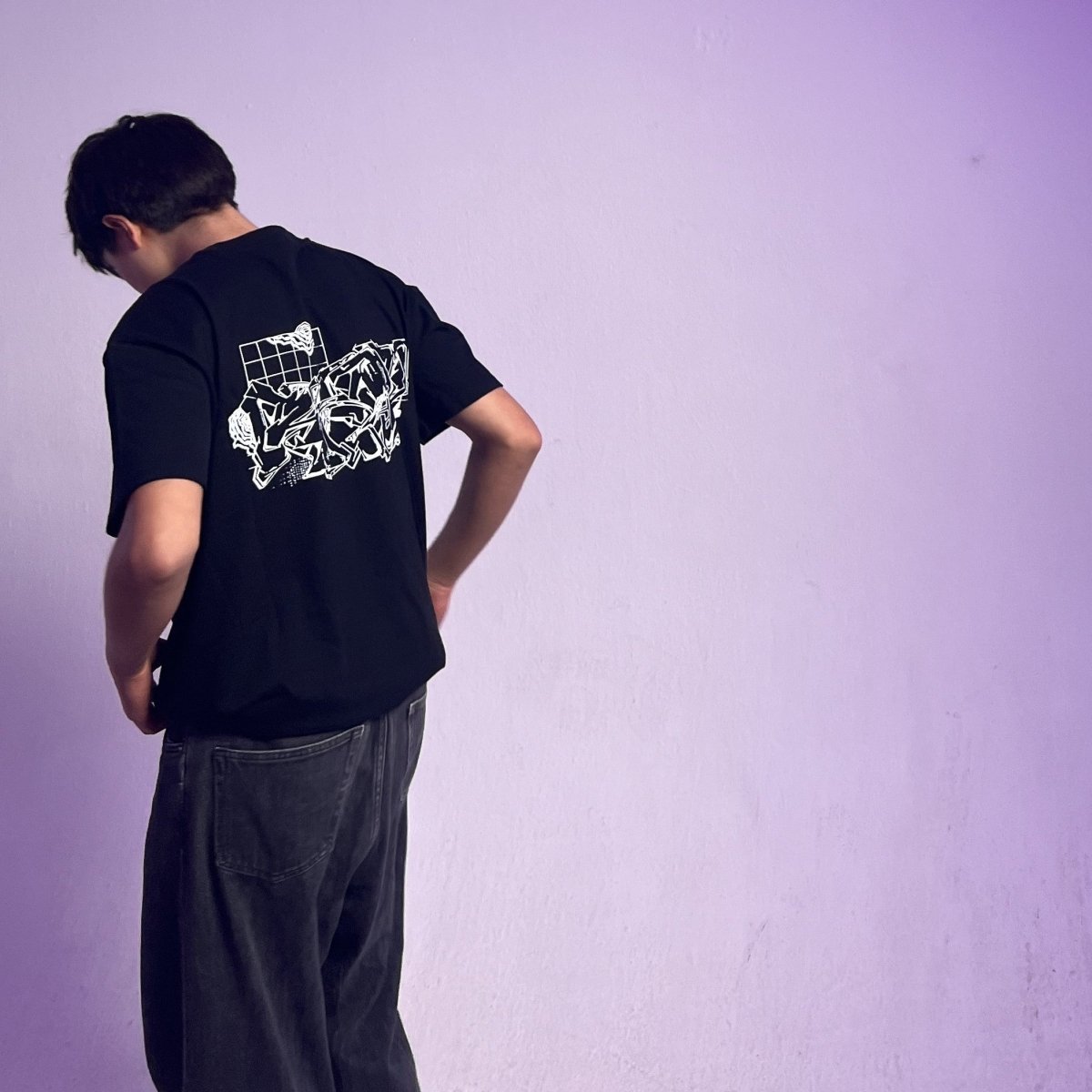 P.S Outline 1 weißes Motiv - Aus - PRINTzip