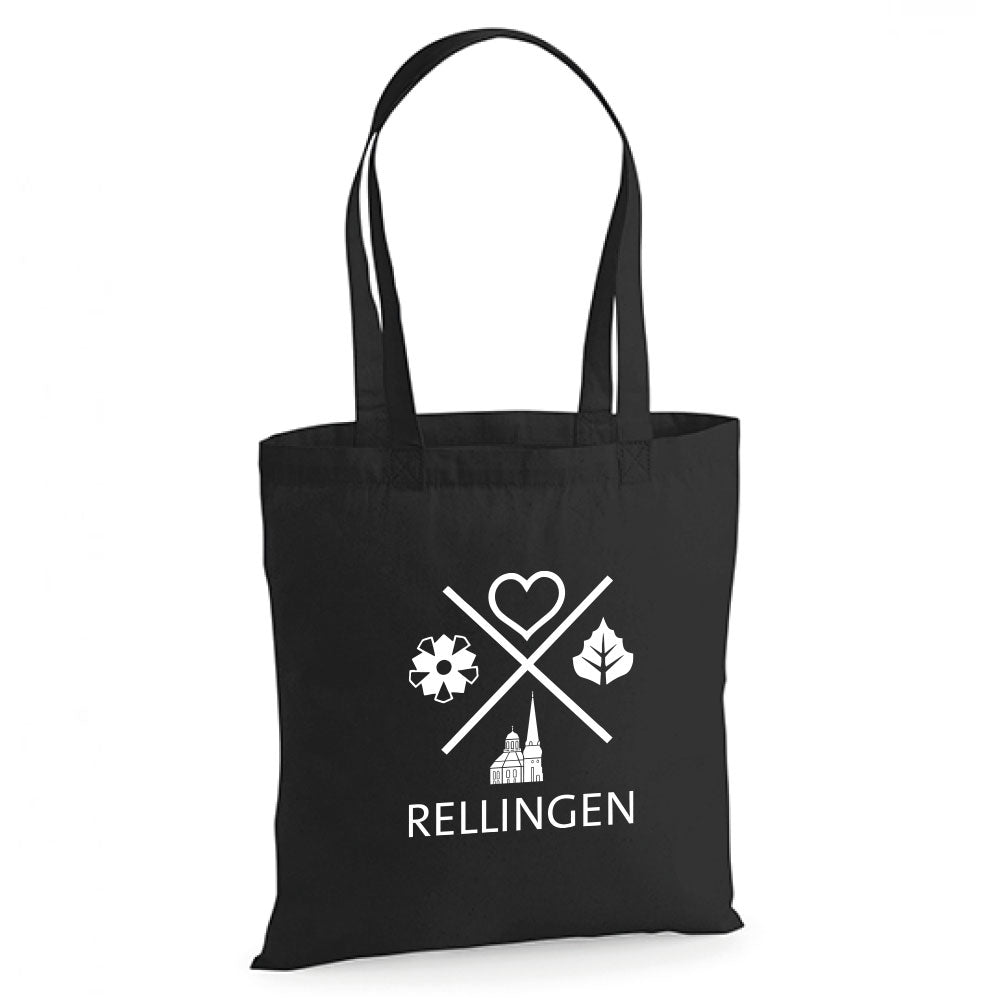 Rellingen Logo - Jutebeutel - Aus - PRINTzip