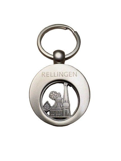 Rellingen Logo - Schlüsselanhänger mit Einkaufschip - Aus - PRINTzip