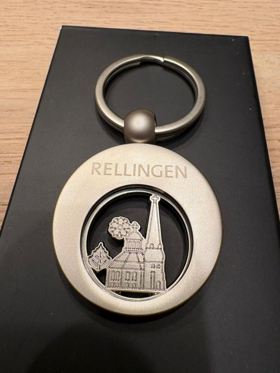 Rellingen Logo - Schlüsselanhänger mit Einkaufschip - Aus - PRINTzip