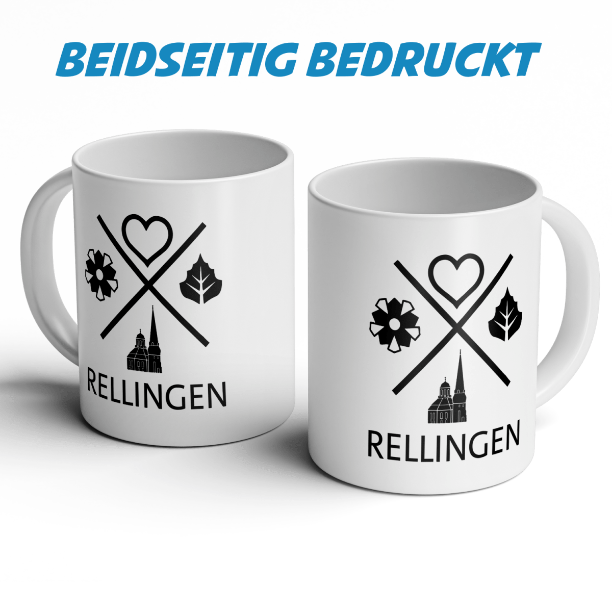 Rellingen Logo - Tasse - Aus - PRINTzip