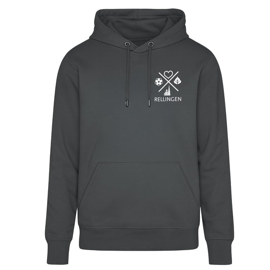 Rellingen Logo - Unisex Hoodie Premium - Aus - PRINTzip