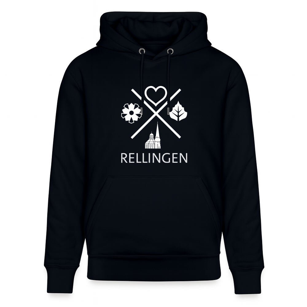 Rellingen Logo - Unisex Hoodie Premium - Aus - PRINTzip