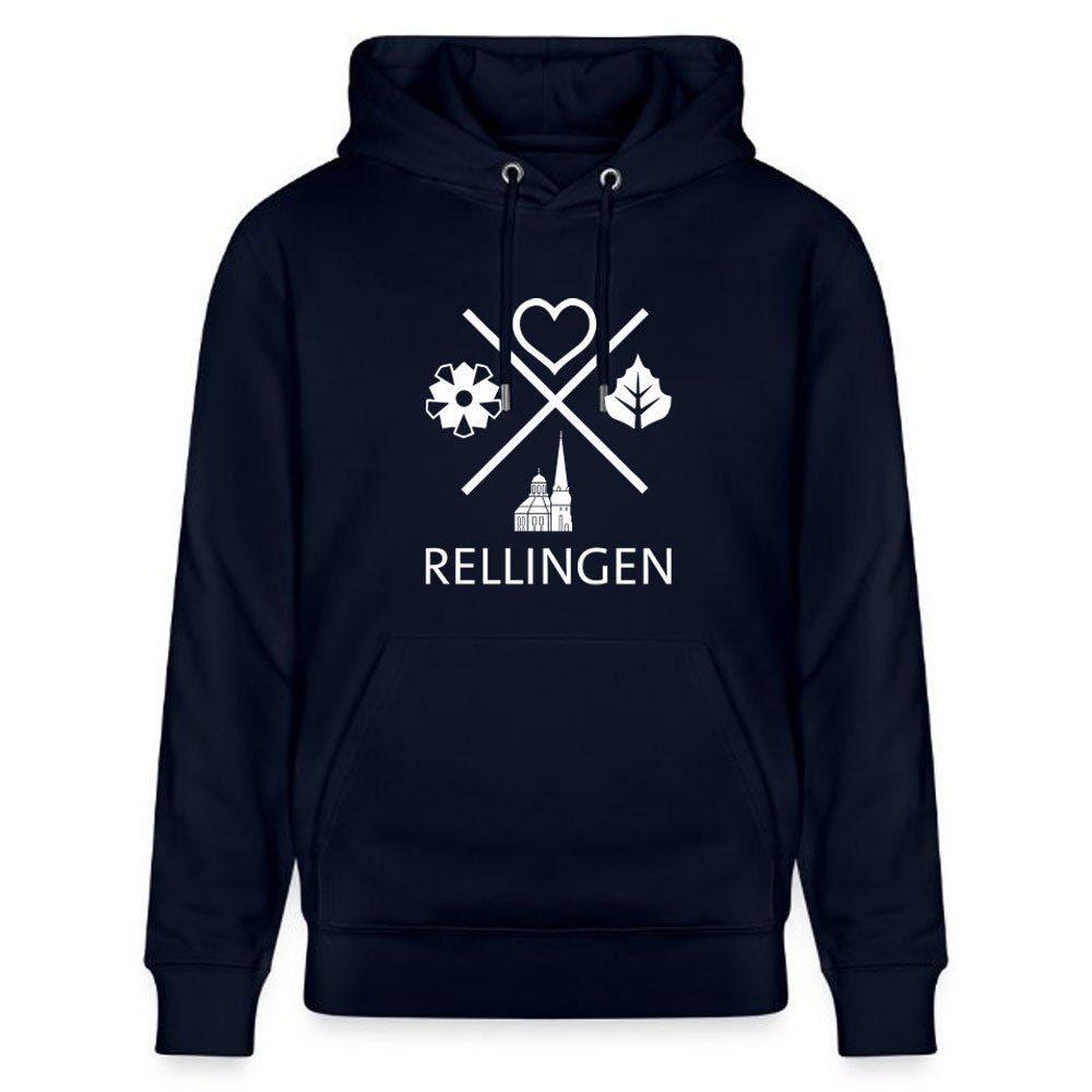 Rellingen Logo - Unisex Hoodie Premium - Aus - PRINTzip