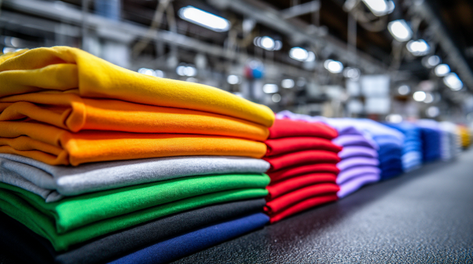 Textildruck Tshirts in verschiedenen Farben