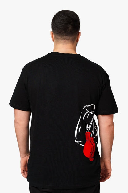 Schwarzes T Shirt - Aus - PRINTzip