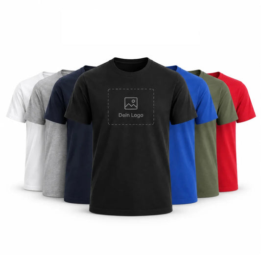 Herren T-Shirt Classic mit Logo bedrucken lassen in mehreren Farben