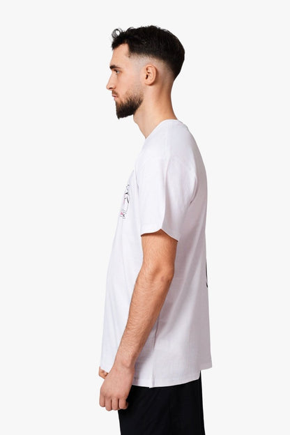 Weißes T Shirt - Aus - PRINTzip